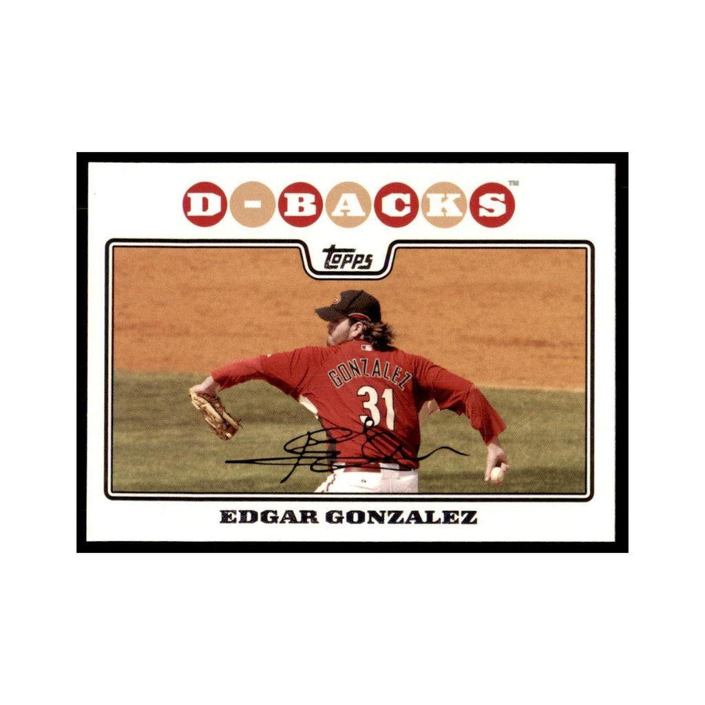 Edgar Gonzalez 2008 Topps #247 Baseball Cards Baseball Card NM