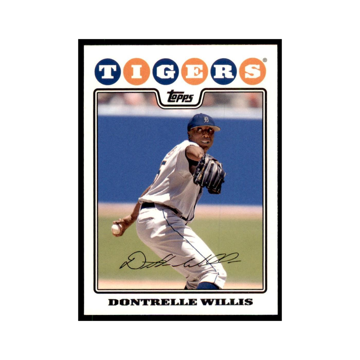 Dontrelle Willis 2008 Topps #45 Baseball Cards Baseball Card NM