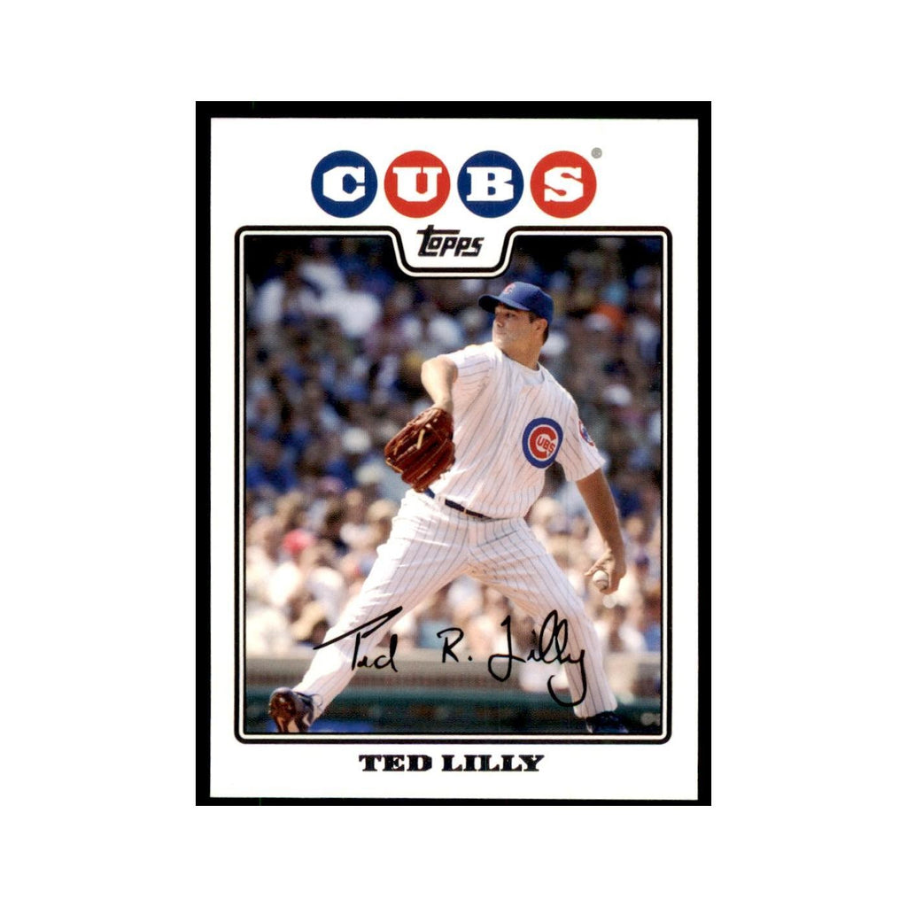 Ted Lilly 2008 Topps #609 Baseball Cards Baseball Card NM