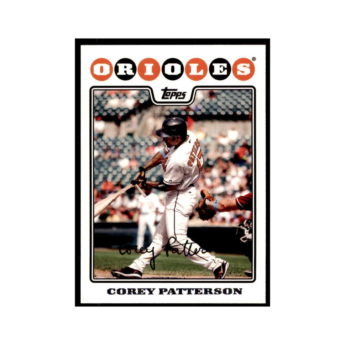 Corey Patterson 2008 Topps #487 Baseball Cards Baseball Card NM