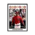 Justin Upton 2008 Topps #130 Baseball Cards Baseball Card NM