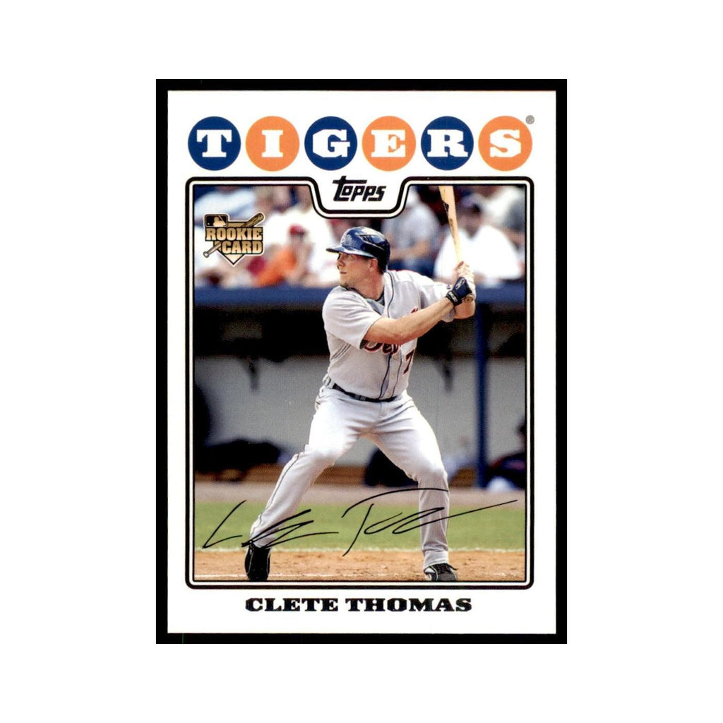 Clete Thomas Rookie 2008 Topps #539 Baseball Cards Baseball Card NM