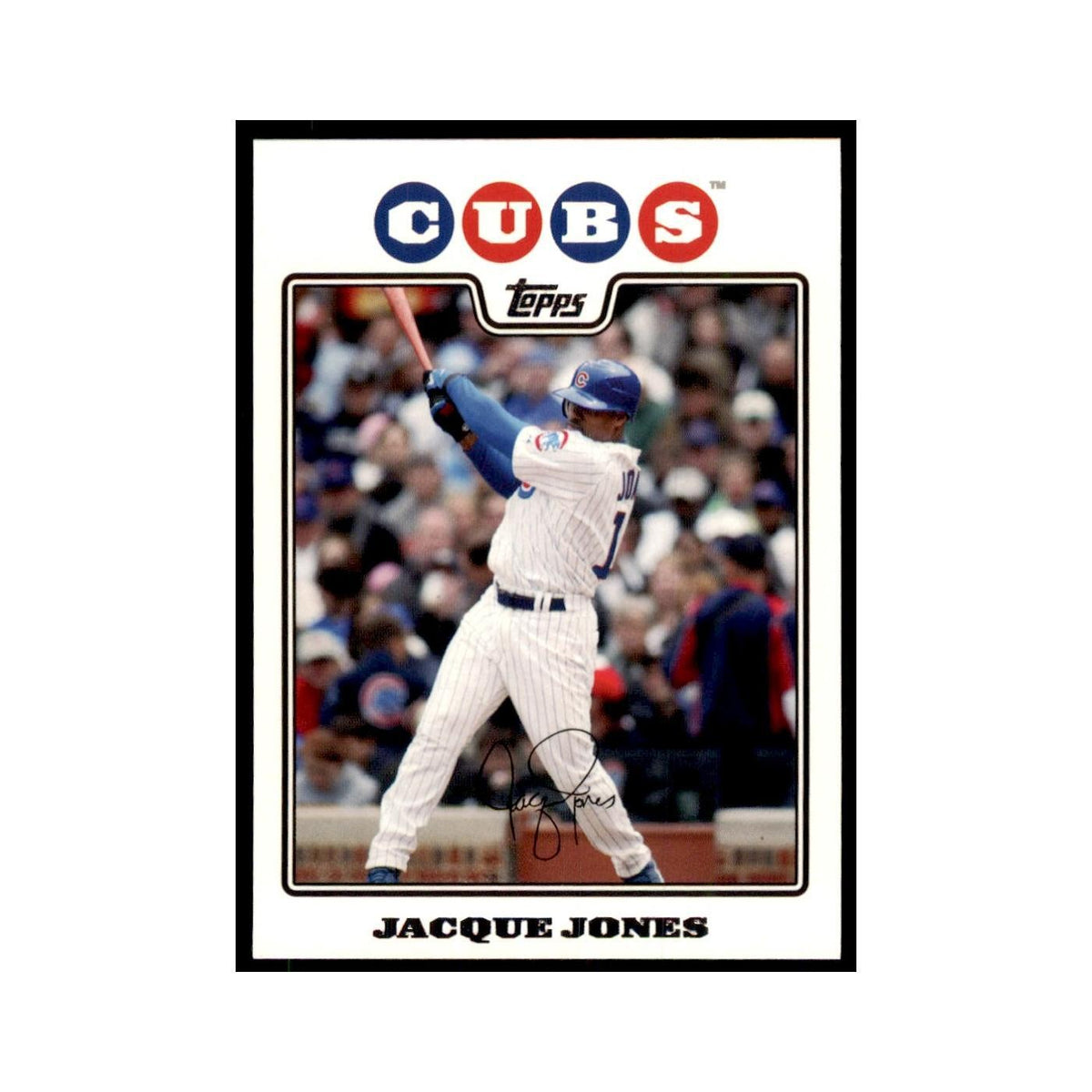Jacque Jones 2008 Topps #112 Baseball Cards Baseball Card NM