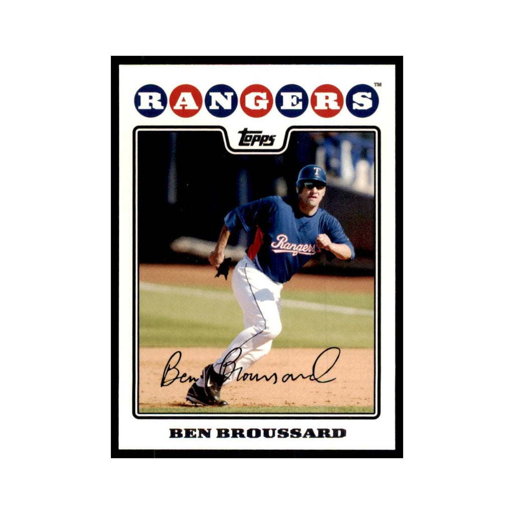 Ben Broussard 2008 Topps #477 Baseball Cards Baseball Card NM