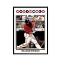 Elijah Dukes 2008 Topps #416 Baseball Cards Baseball Card NM