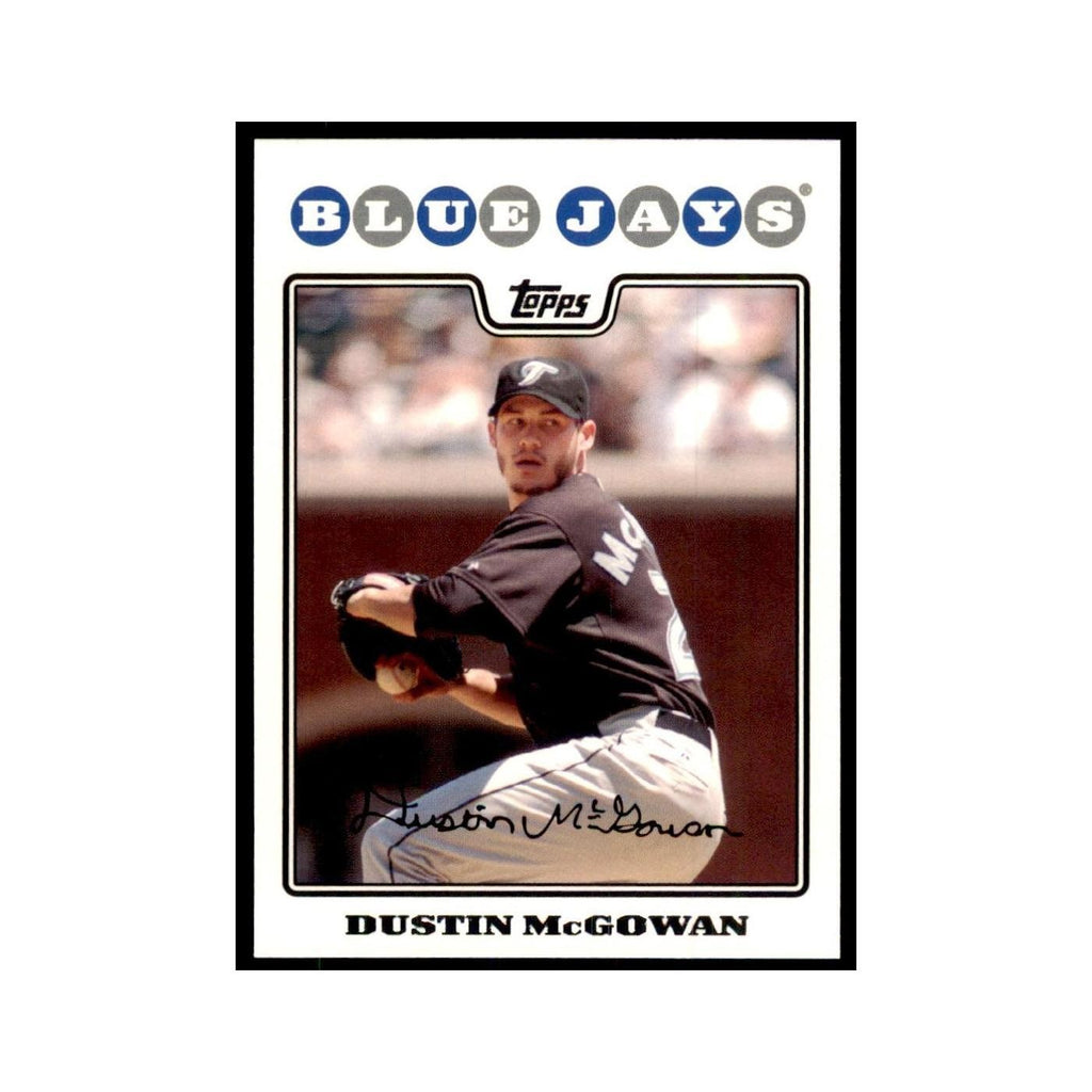 Dustin McGowan 2008 Topps #187 Baseball Cards Baseball Card NM