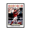 Chris Snyder 2008 Topps #587 Baseball Cards Baseball Card NM