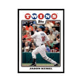 Jason Kubel 2008 Topps #411 Baseball Cards Baseball Card NM