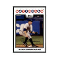 Ryan Zimmerman 2008 Topps #530 Baseball Cards Baseball Card NM