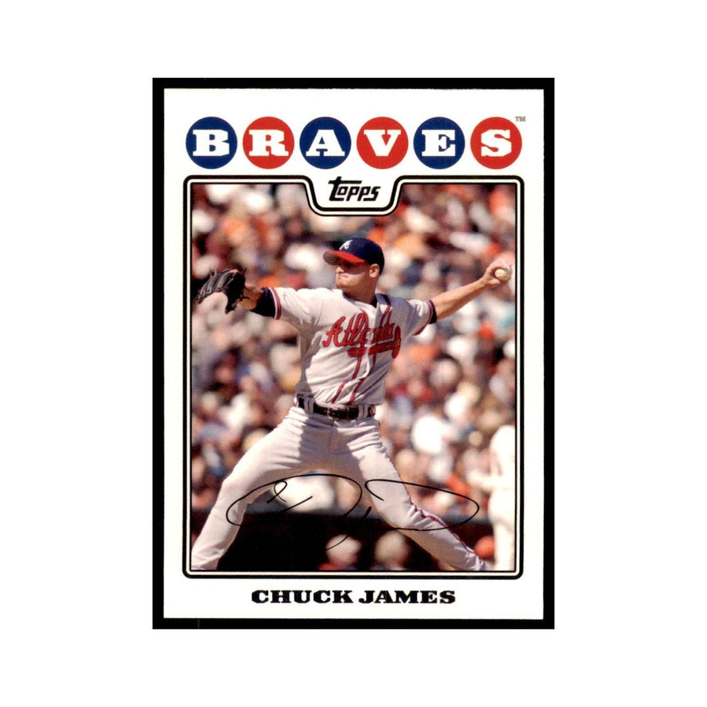 Chuck James 2008 Topps #116 Baseball Cards Baseball Card NM