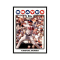 Chuck James 2008 Topps #116 Baseball Cards Baseball Card NM