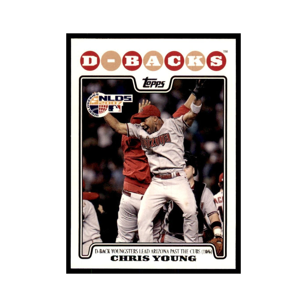 Chris Young 2008 Topps #179 Baseball Cards Baseball Card NM