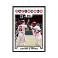 Austin Kearns Dmitri Young 2008 Topps #257 Baseball Cards Baseball Card NM