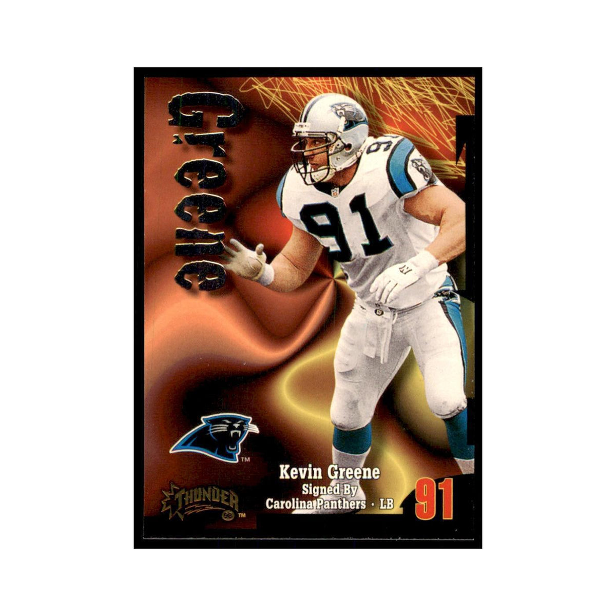 Kevin Greene 1998 SkyBox Thunder #56 Football Cards Football Card NM