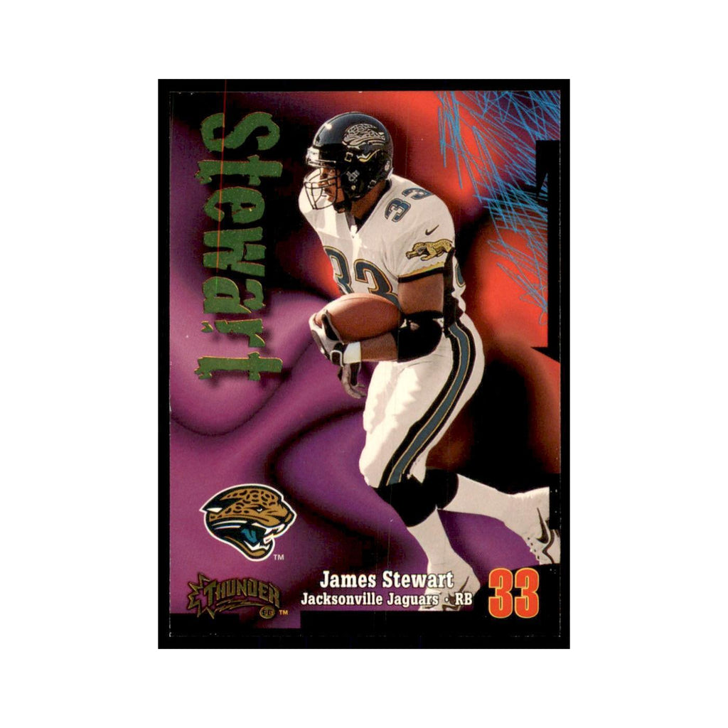 James Stewart 1998 SkyBox Thunder #14 Football Cards Football Card NM
