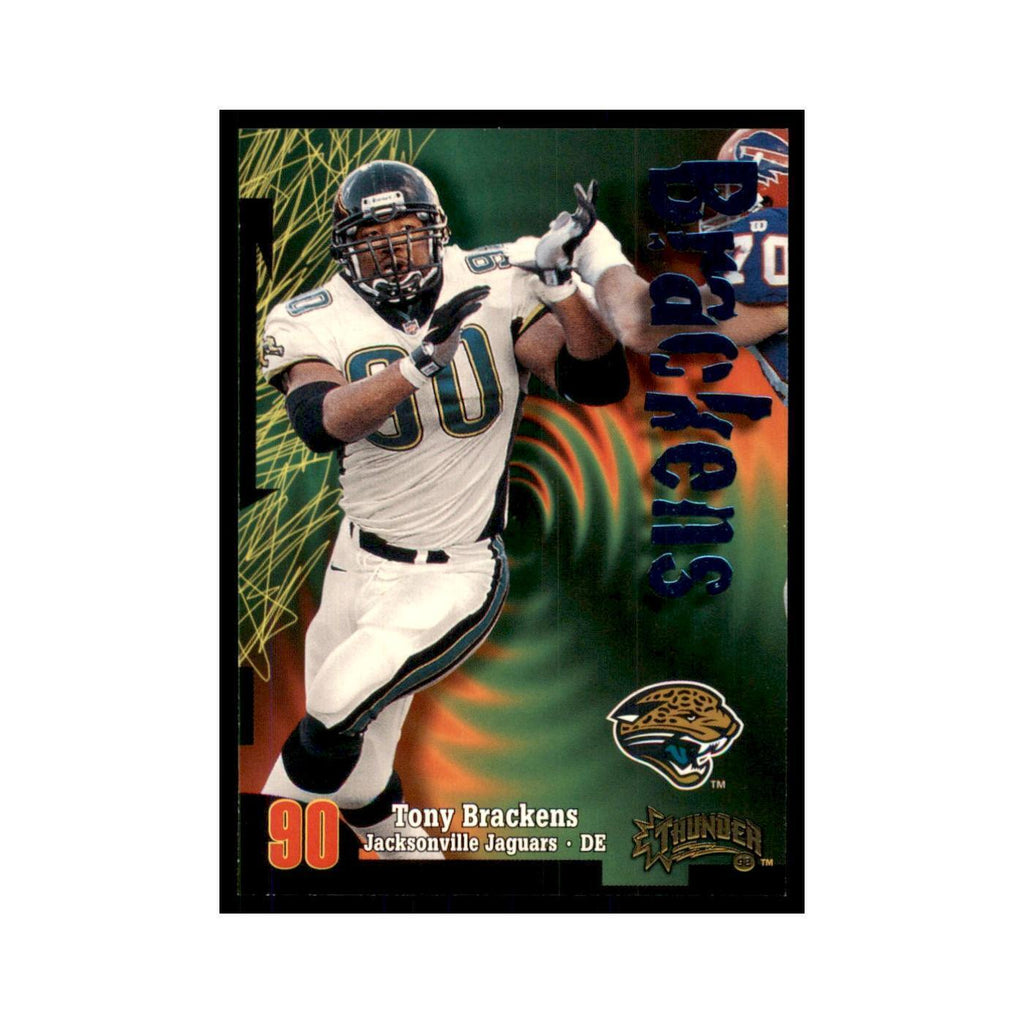 Tony Brackens 1998 SkyBox Thunder #84 Football Cards Football Card NM