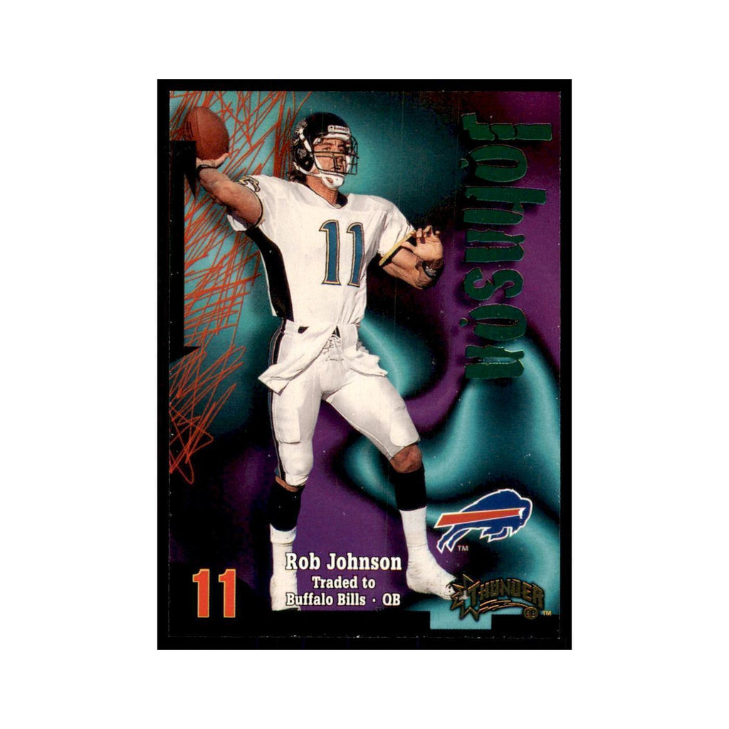 Rob Johnson 1998 SkyBox Thunder #98 Football Cards Football Card NM