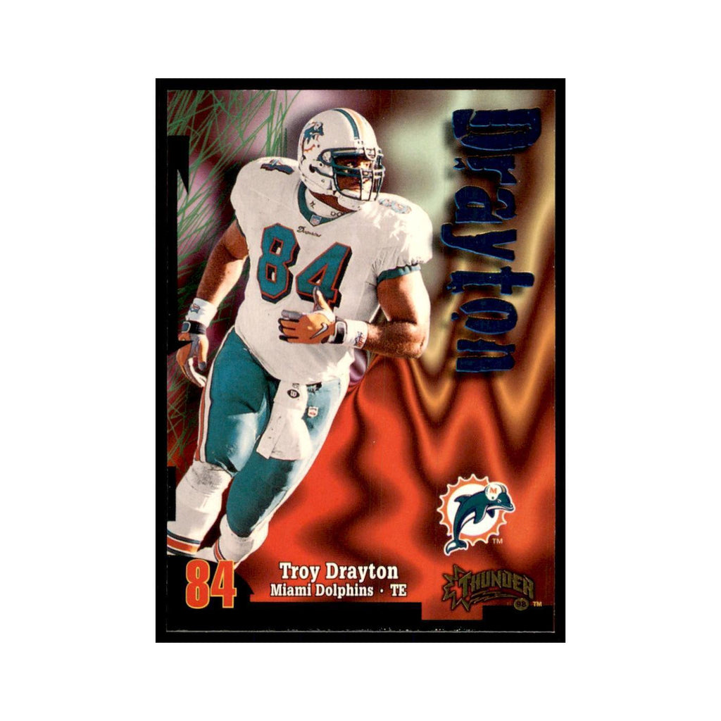 Troy Drayton 1998 SkyBox Thunder #74 Football Cards Football Card NM