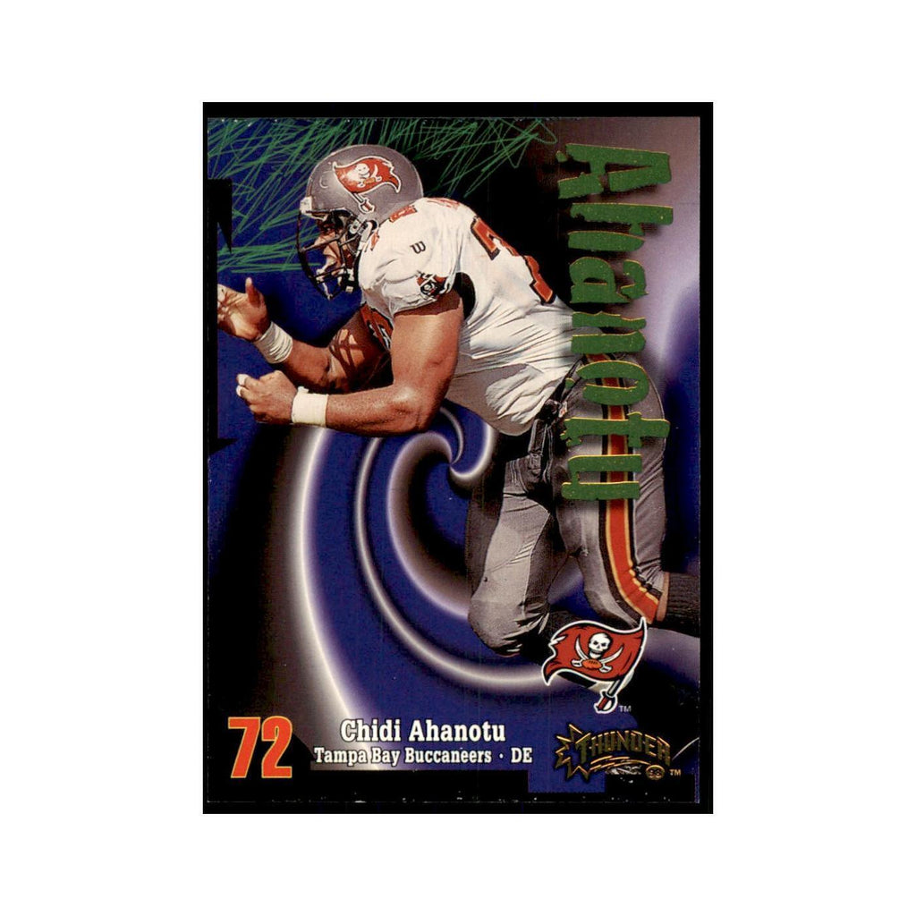 Chidi Ahanotu 1998 SkyBox Thunder #64 Football Cards Football Card NM