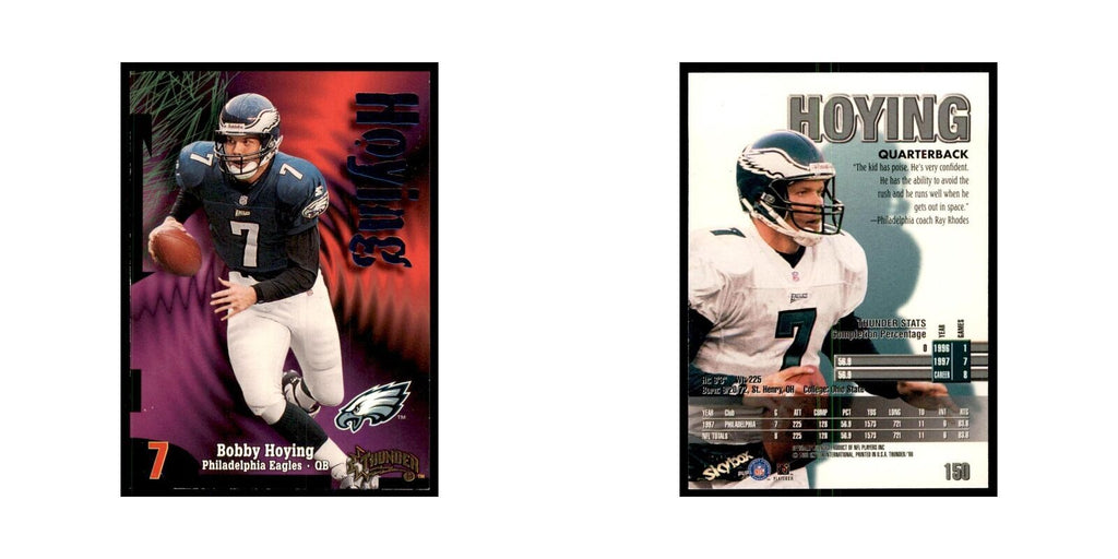 Bobby Hoying 1998 SkyBox Thunder #150 Football Cards Football Card NM