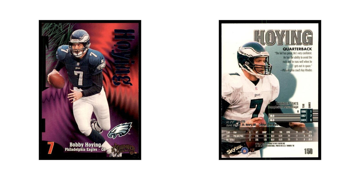 Bobby Hoying 1998 SkyBox Thunder #150 Football Cards Football Card NM