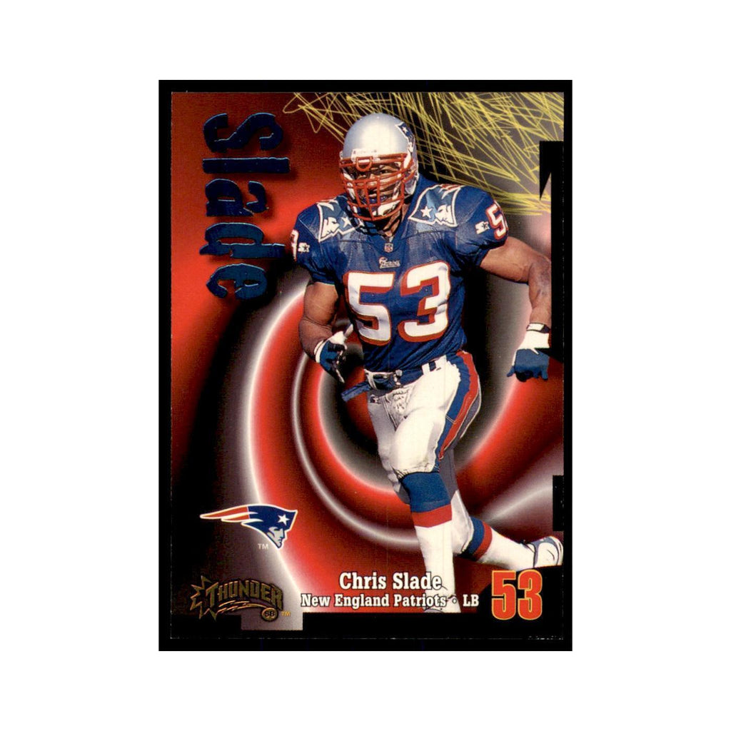 Chris Slade 1998 SkyBox Thunder #43 Football Cards Football Card NM