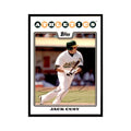 Jack Cust 2008 Topps #88 Baseball Cards Baseball Card NM