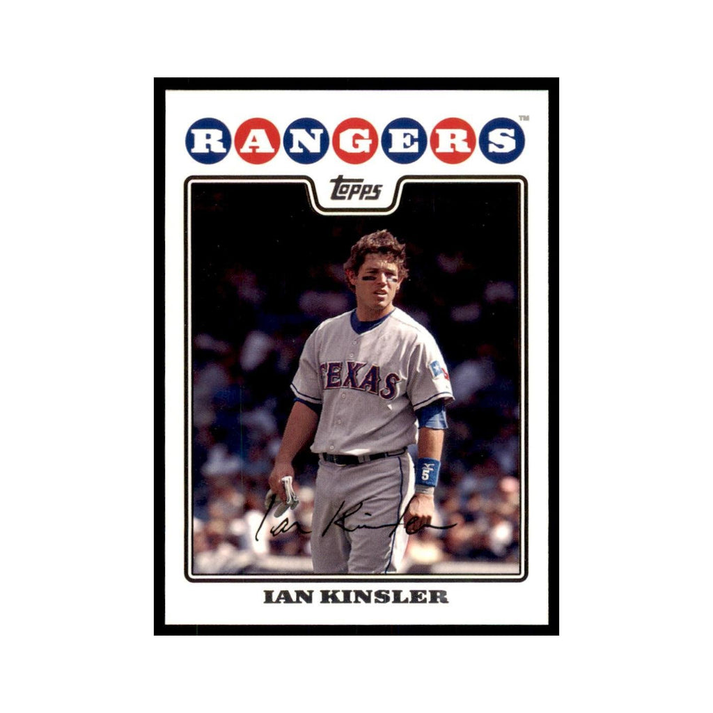 Ian Kinsler 2008 Topps #314 Baseball Cards Baseball Card NM