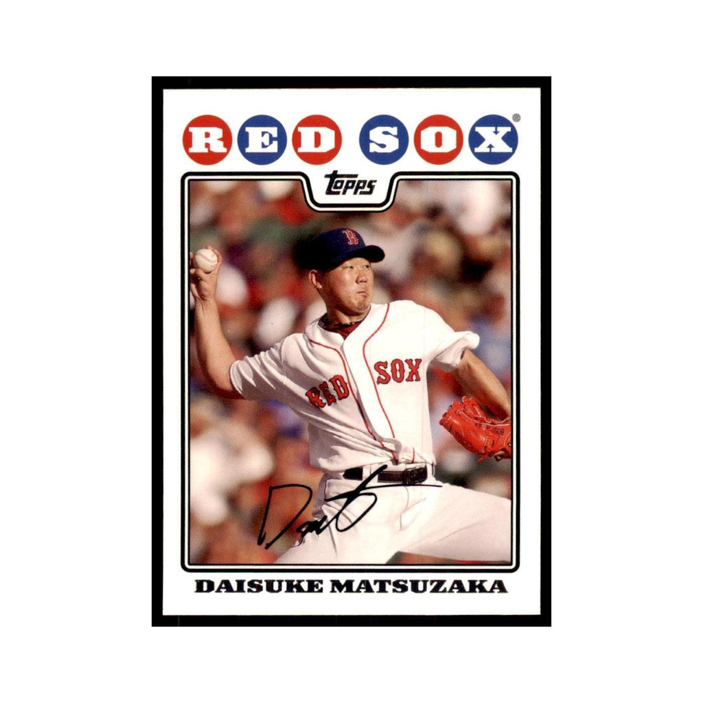Daisuke Matsuzaka 2008 Topps #20 Baseball Cards Baseball Card NM