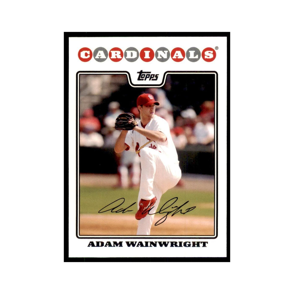 Adam Wainwright 2008 Topps #244 Baseball Cards Baseball Card NM