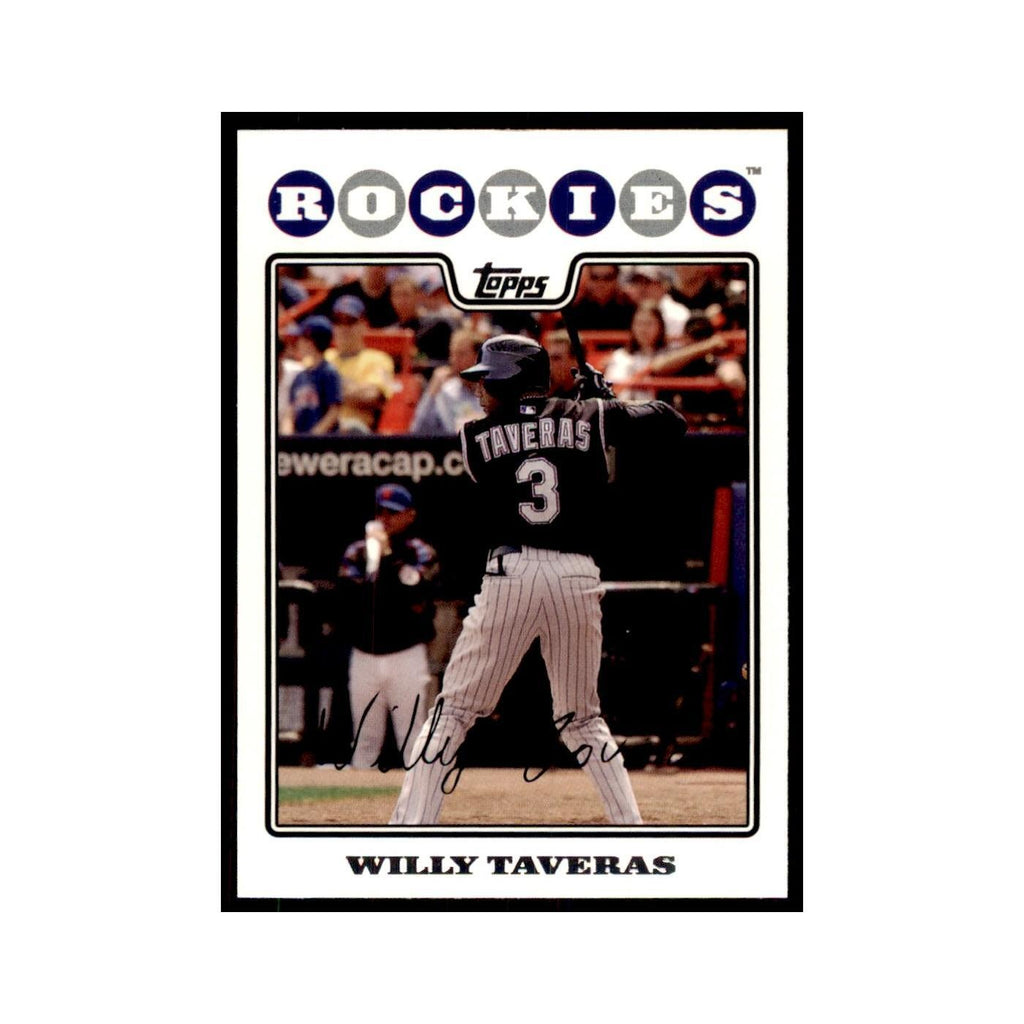 Willy Taveras 2008 Topps #376 Baseball Cards Baseball Card NM