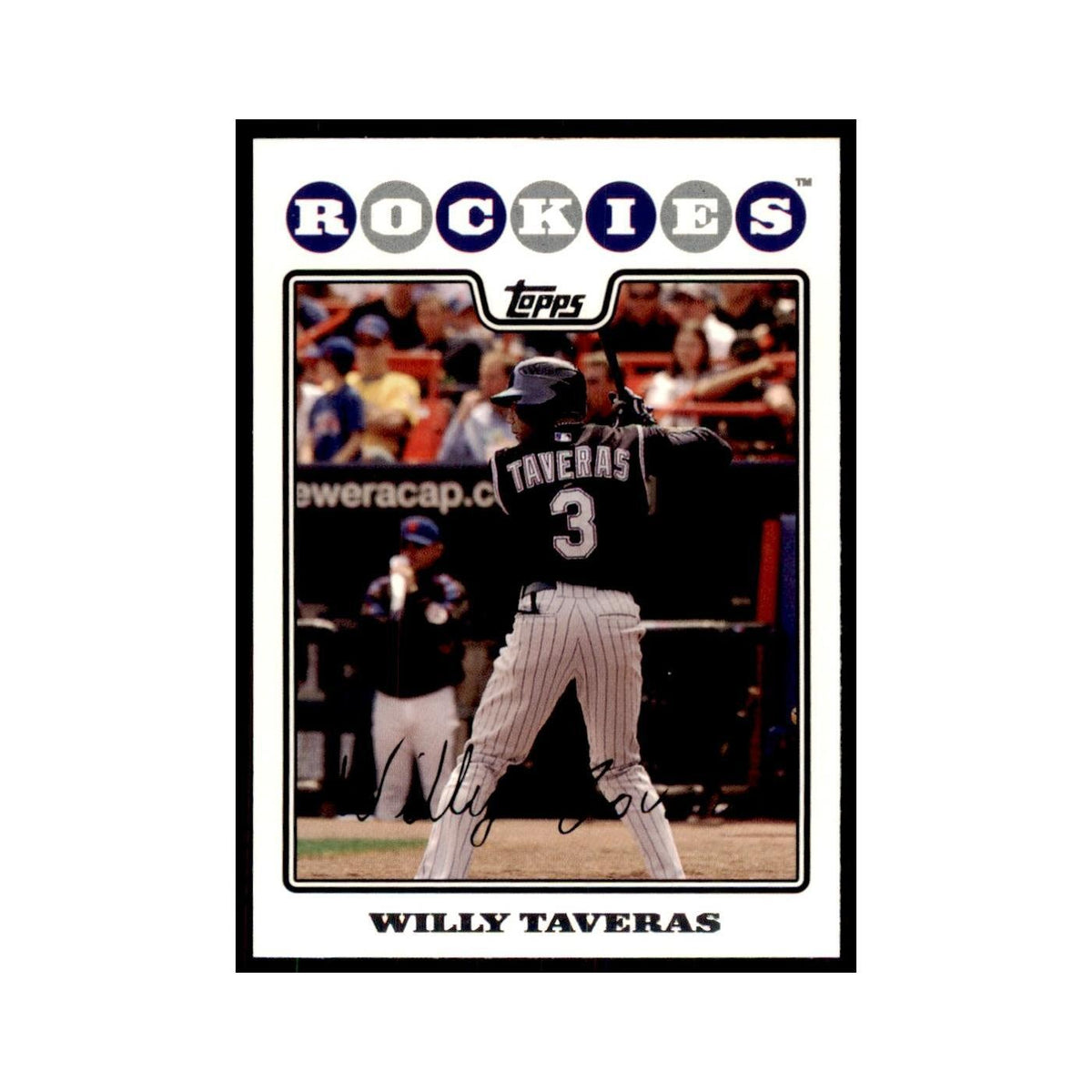 Willy Taveras 2008 Topps #376 Baseball Cards Baseball Card NM