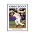 Lyle Overbay 2008 Topps #211 Baseball Cards Baseball Card NM