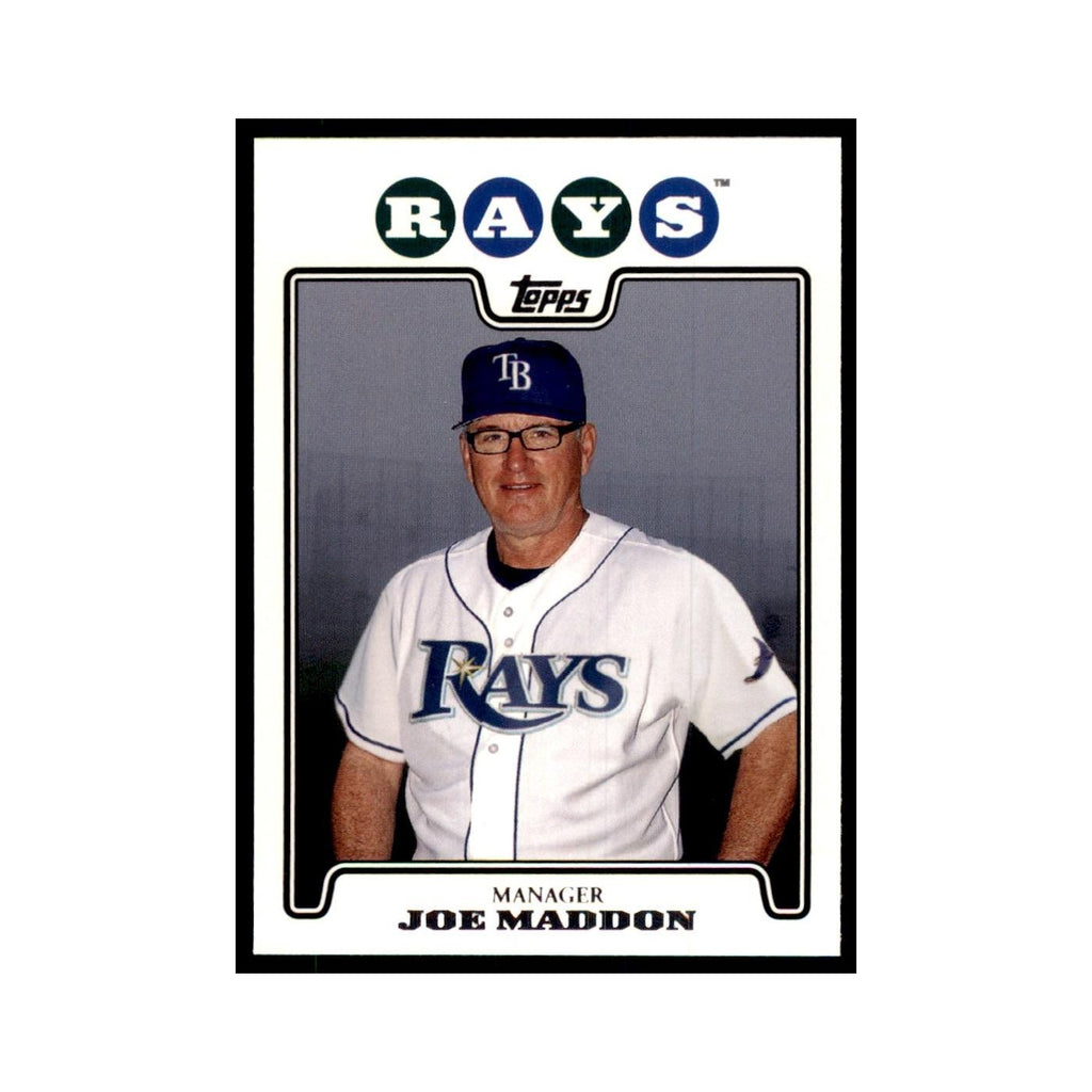 Joe Maddon 2008 Topps #473 Baseball Cards Baseball Card NM