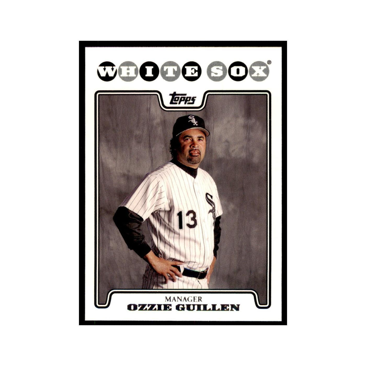 Ozzie Guillen 2008 Topps #378 Baseball Cards Baseball Card NM