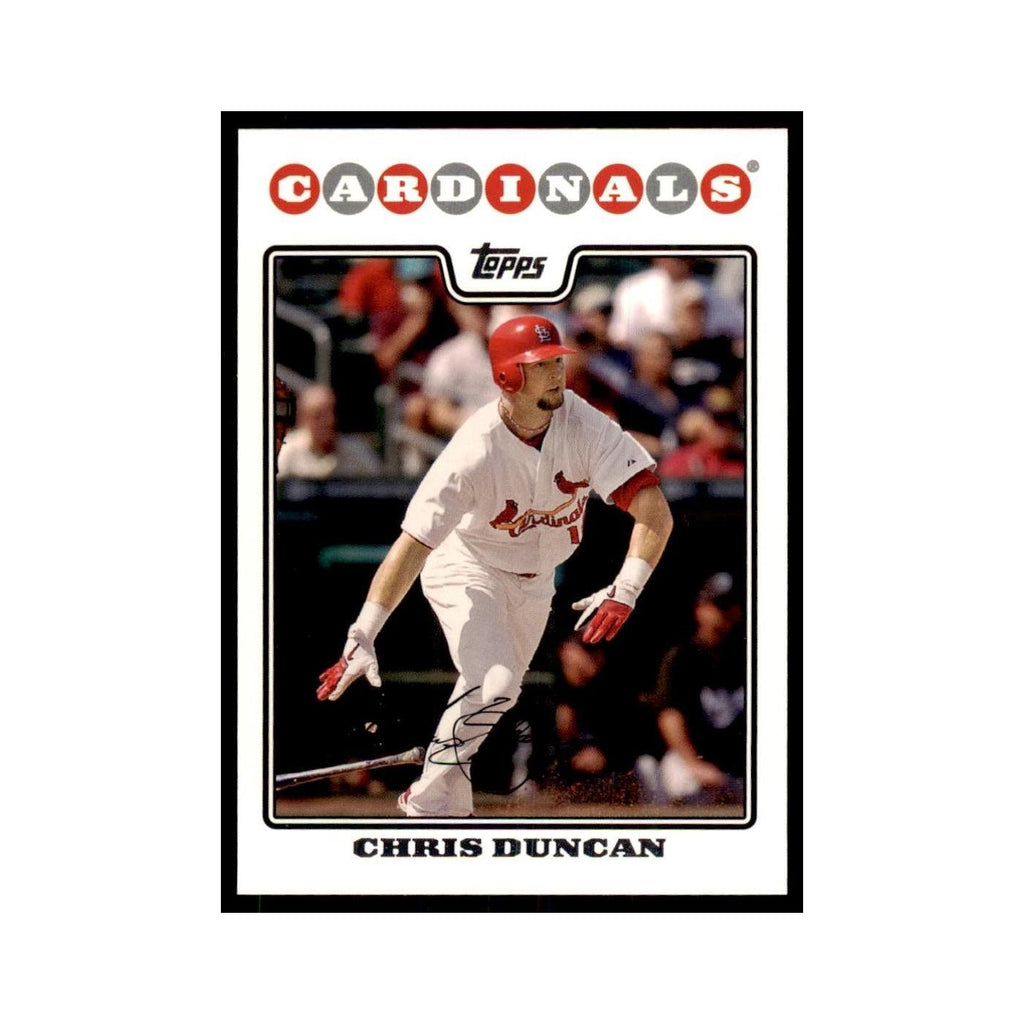 Chris Duncan 2008 Topps #142 Baseball Cards Baseball Card NM