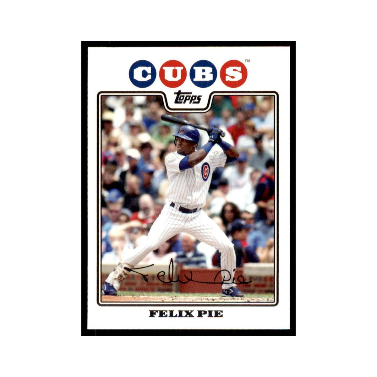 Felix Pie 2008 Topps #6 Baseball Cards Baseball Card NM