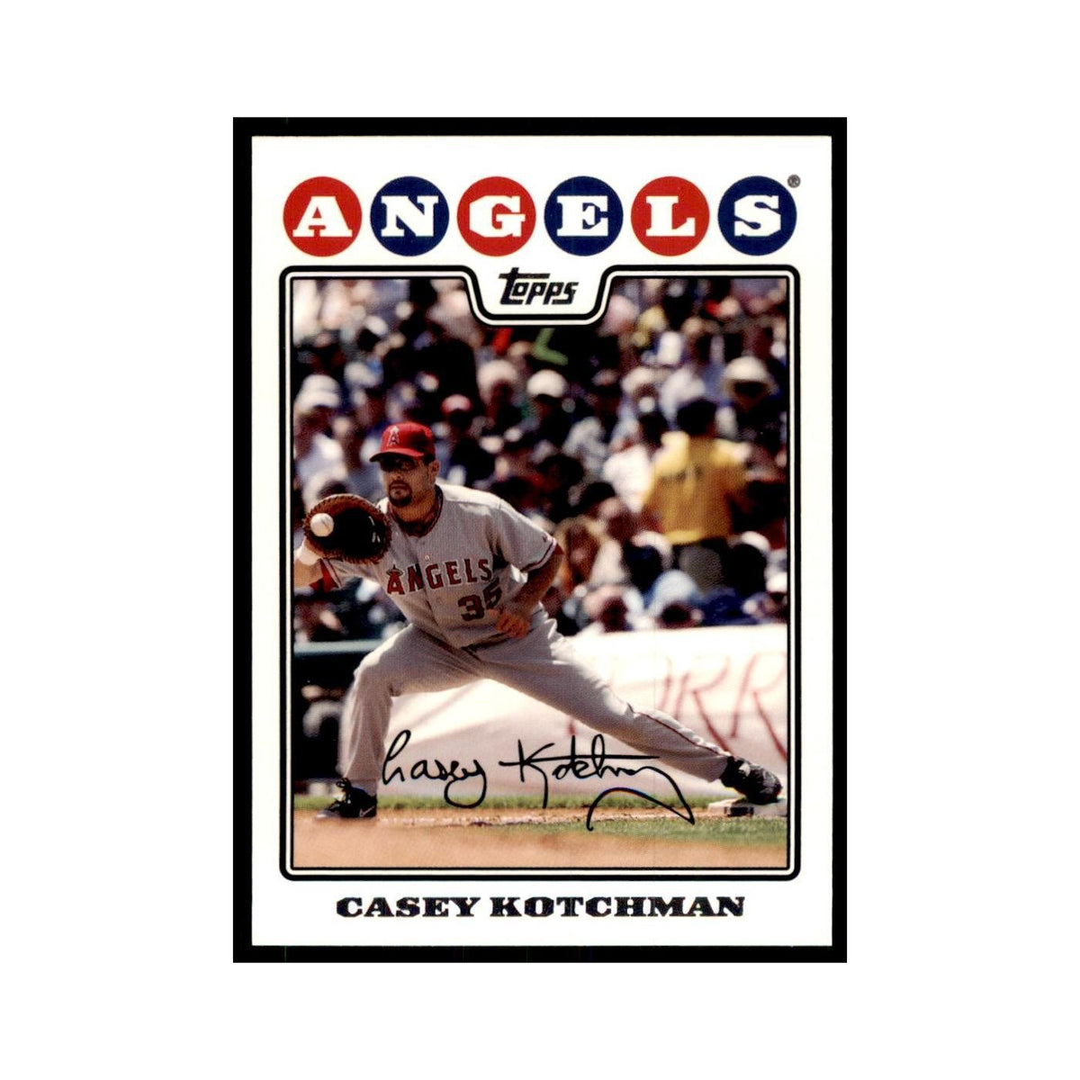 Casey Kotchman 2008 Topps #373 Baseball Cards Baseball Card NM