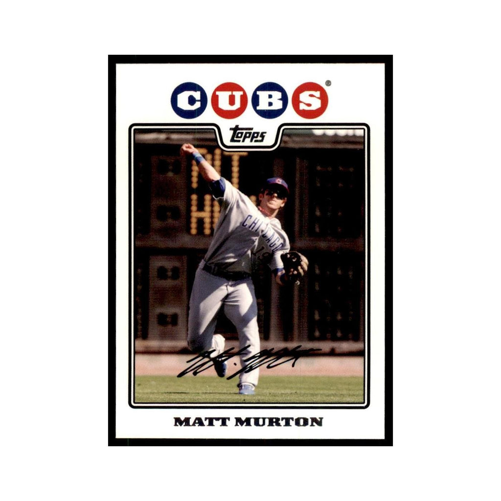 Matt Murton 2008 Topps #643 Baseball Cards Baseball Card NM
