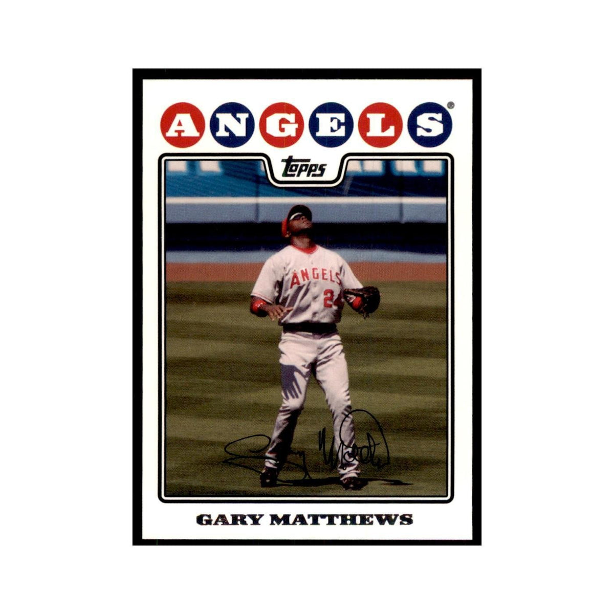 Gary Matthews 2008 Topps #525 Baseball Cards Baseball Card NM