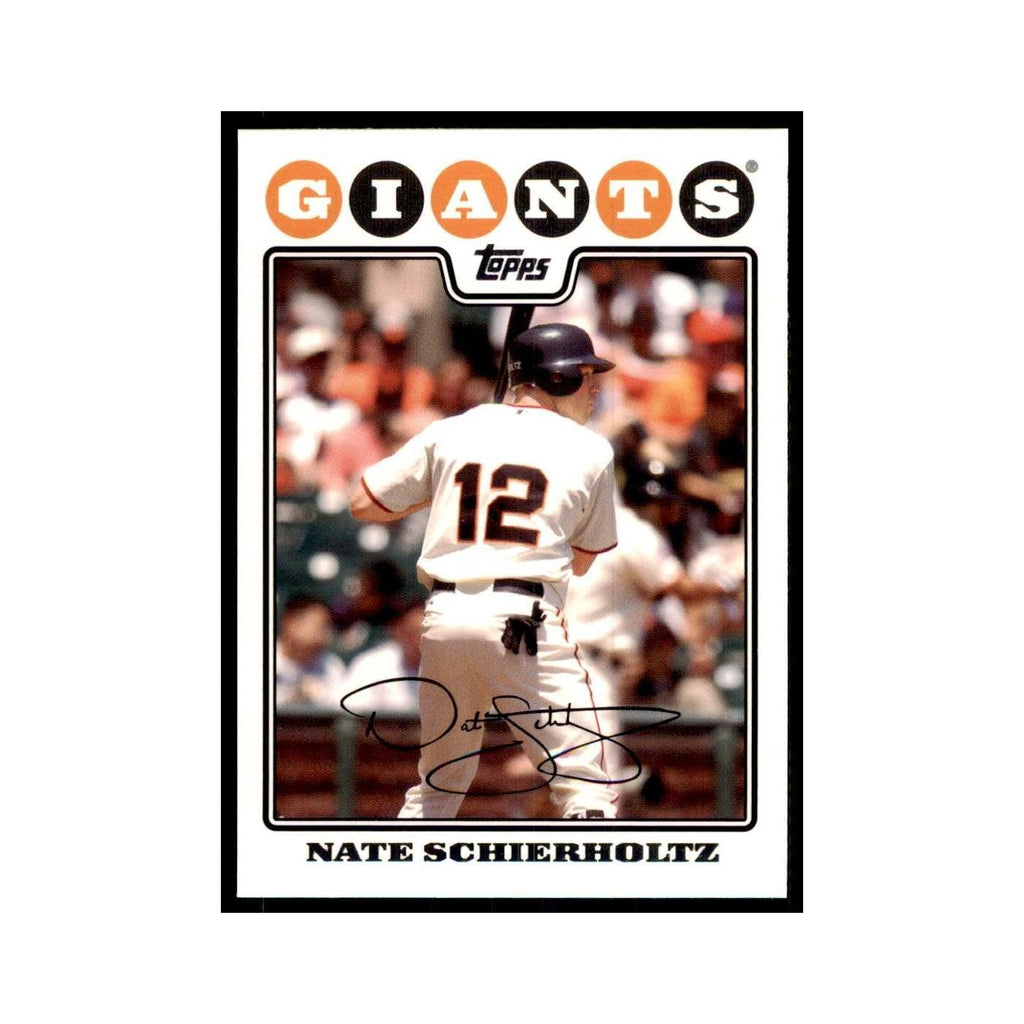 Nate Schierholtz 2008 Topps #164 Baseball Cards Baseball Card NM