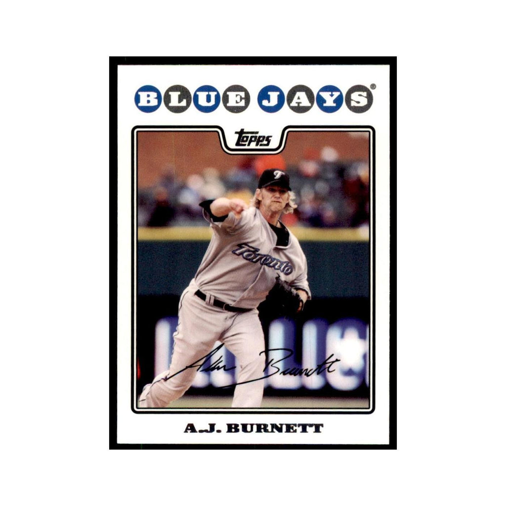 A.J. Burnett 2008 Topps #515 Baseball Cards Baseball Card NM