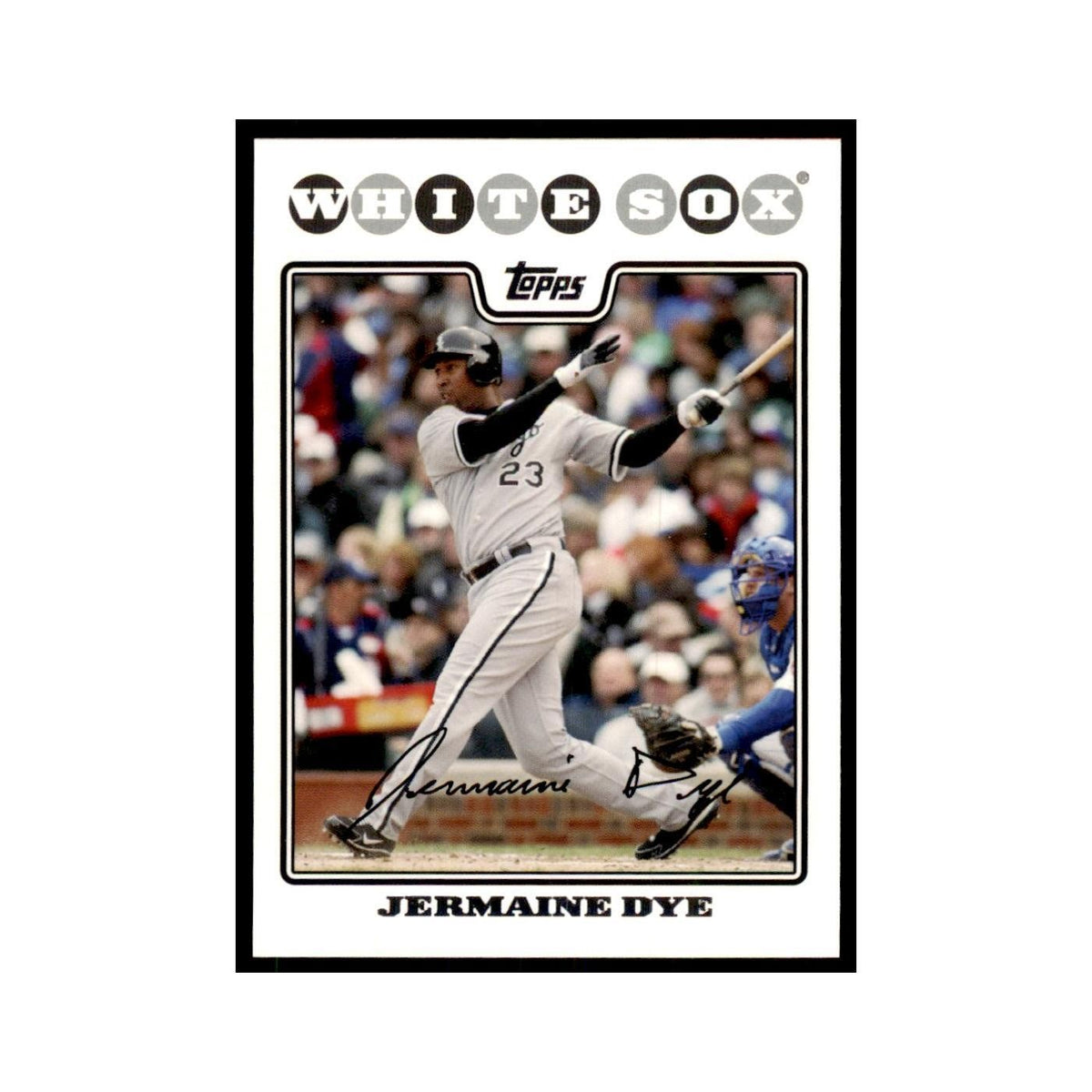 Jermaine Dye 2008 Topps #274 Baseball Cards Baseball Card NM