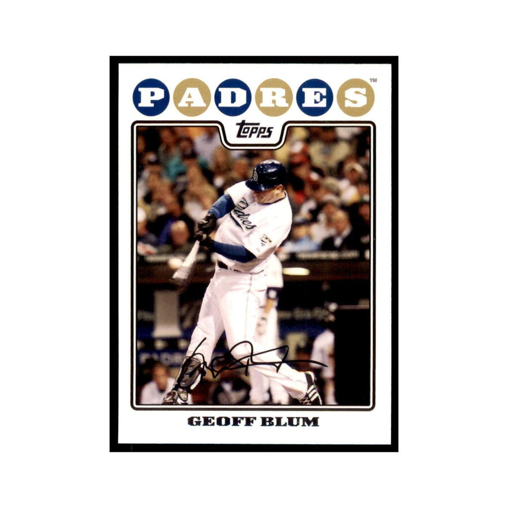 Geoff Blum 2008 Topps #228 Baseball Cards Baseball Card NM