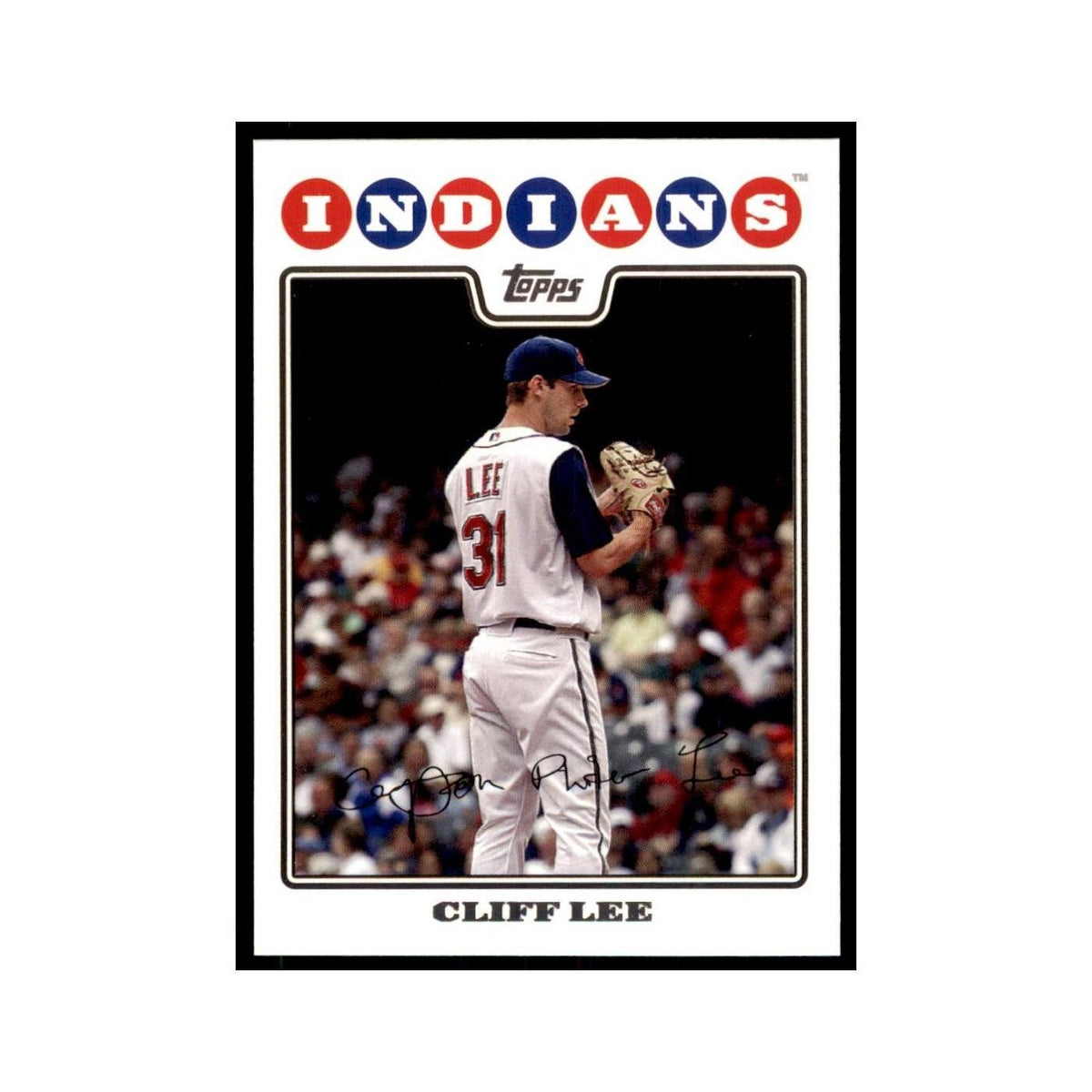 Cliff Lee 2008 Topps #317 Baseball Cards Baseball Card NM