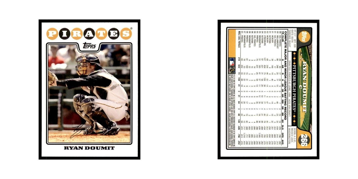 Ryan Doumit 2008 Topps #266 Baseball Cards Baseball Card NM