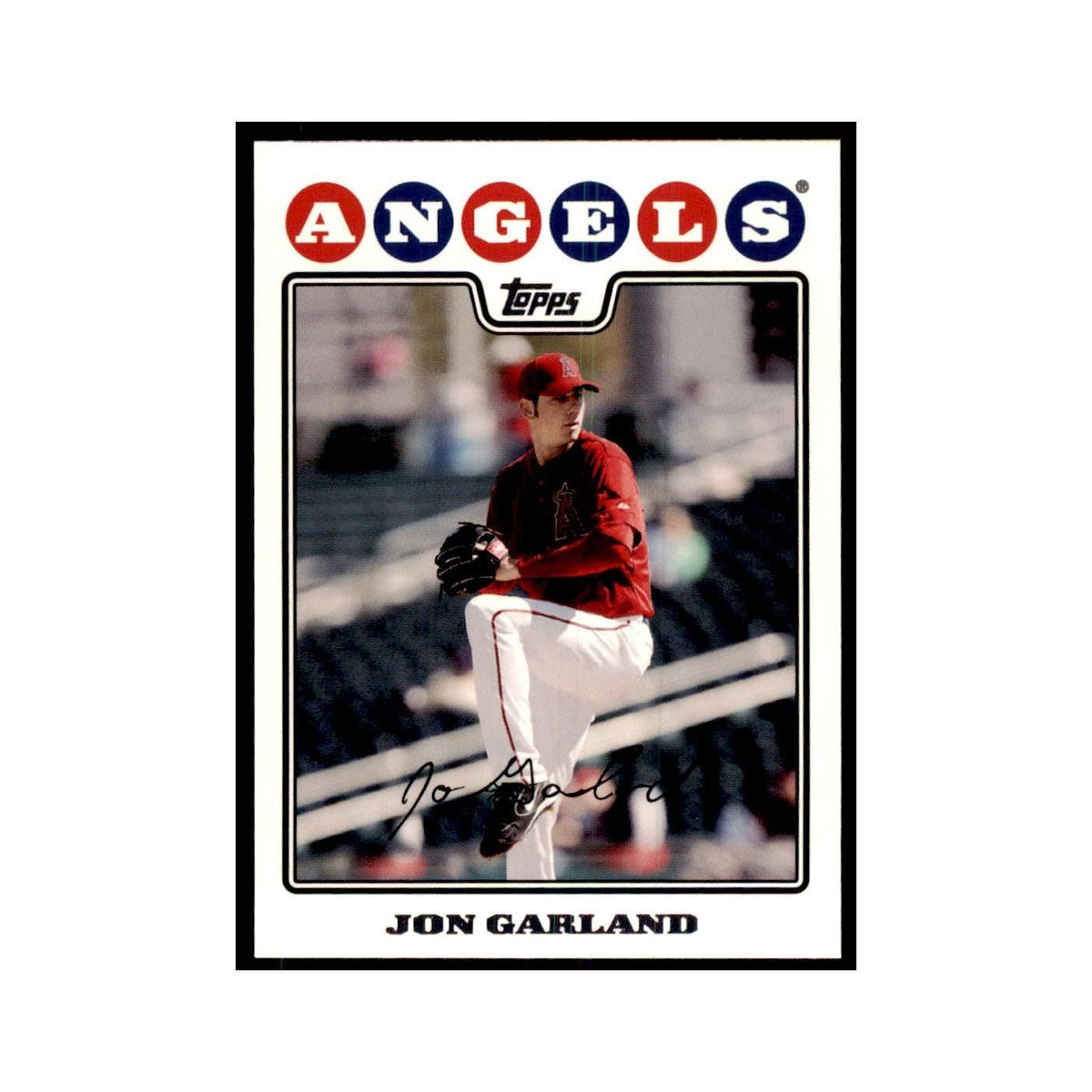 Jon Garland 2008 Topps #616 Baseball Cards Baseball Card NM