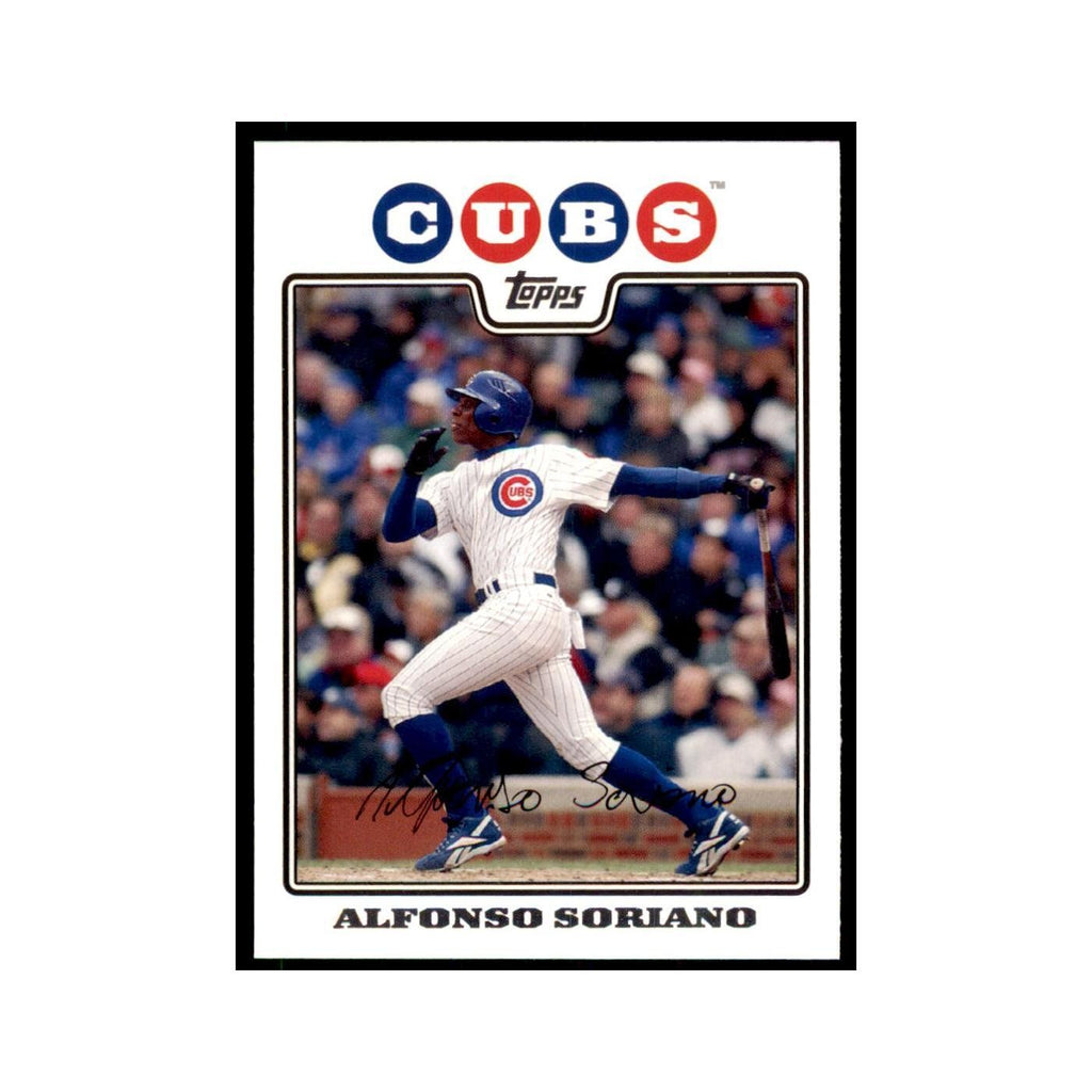 Alfonso Soriano 2008 Topps #150 Baseball Cards Baseball Card NM