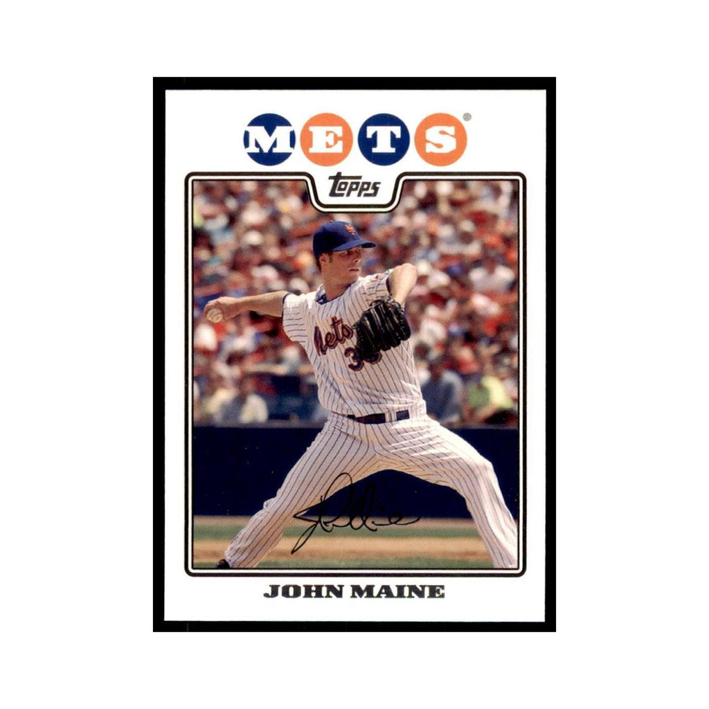 John Maine 2008 Topps #171 Baseball Cards Baseball Card NM