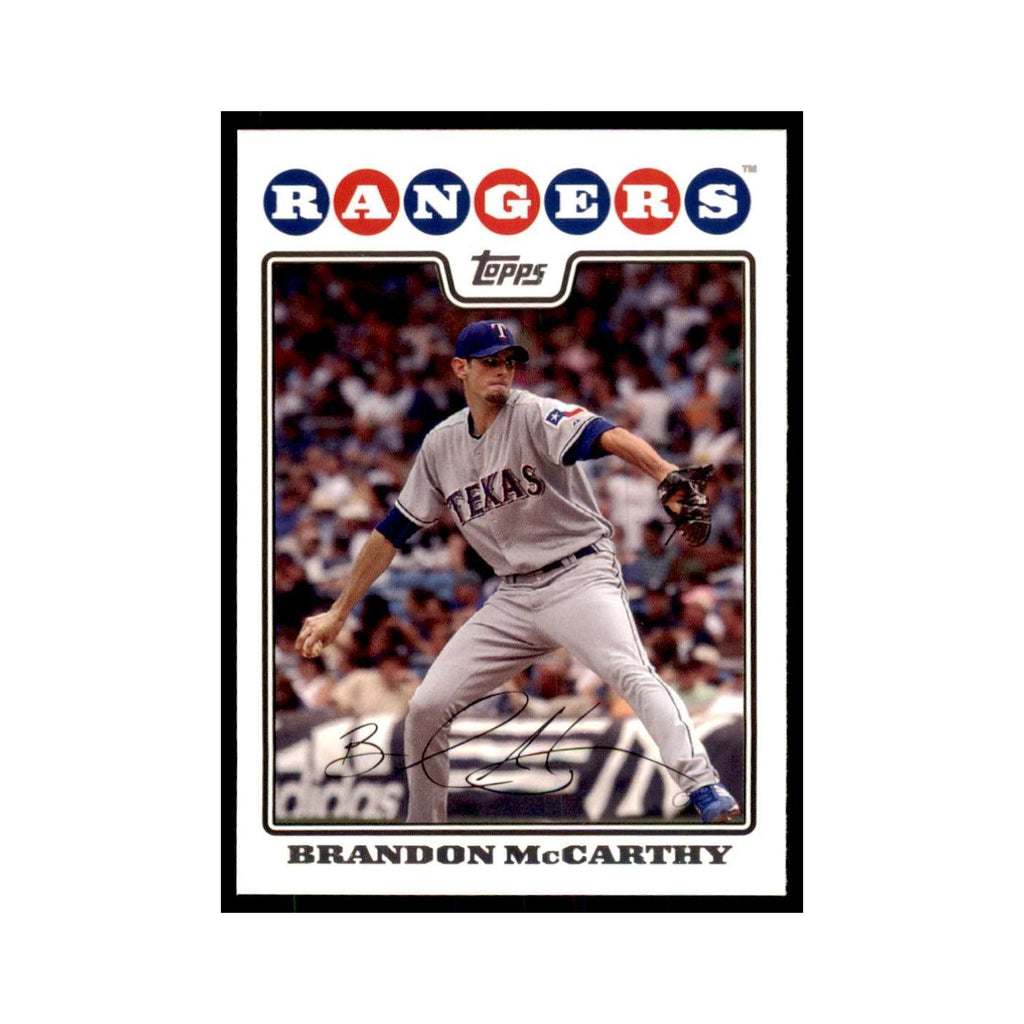 Brandon McCarthy 2008 Topps #156 Baseball Cards Baseball Card NM